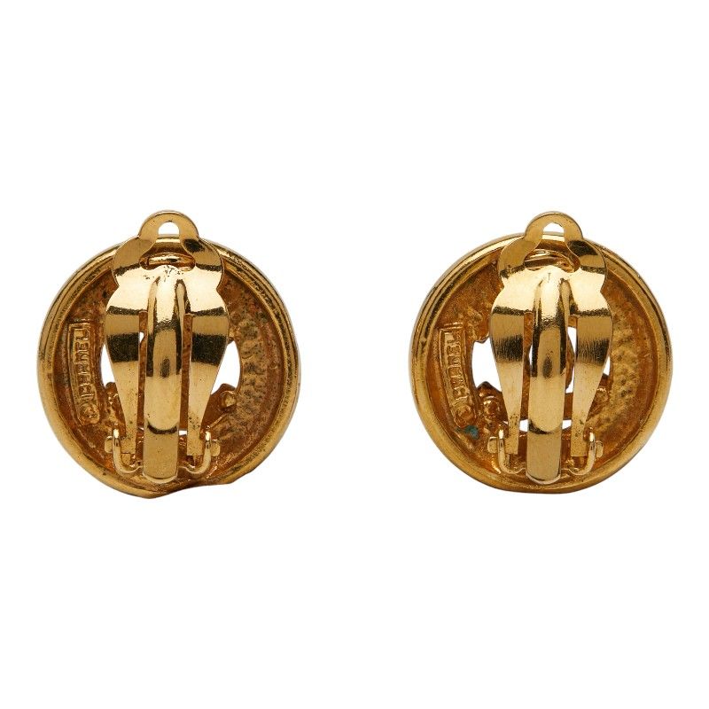 Chanel Coco Mark Round Gold Plated — view 4