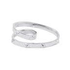 Hermes Ring Clou de Double Finger Silver 52 — view 4