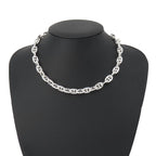 Hermes Necklace Chaine D'ancre PM 43 Links Silver — view 3