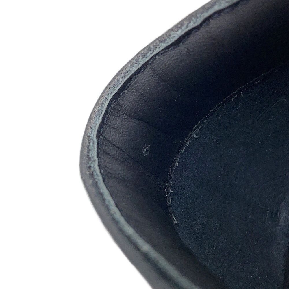 Prada Dress Shoes Brushed Leather 37 Black — view 7