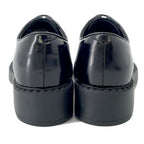 Prada Dress Shoes Brushed Leather 37 Black — view 3