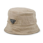 Prada Hat Triangle Logo Cotton XL — view 3