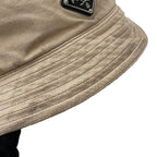 Prada Hat Triangle Logo Cotton XL — view 6
