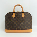 Louis Vuitton Alma Monogram Handbag Brown — view 3
