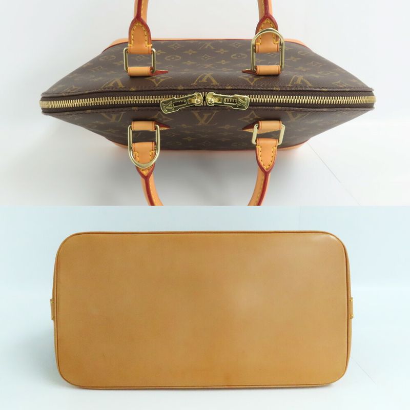 Louis Vuitton Alma Monogram Handbag Brown — view 4