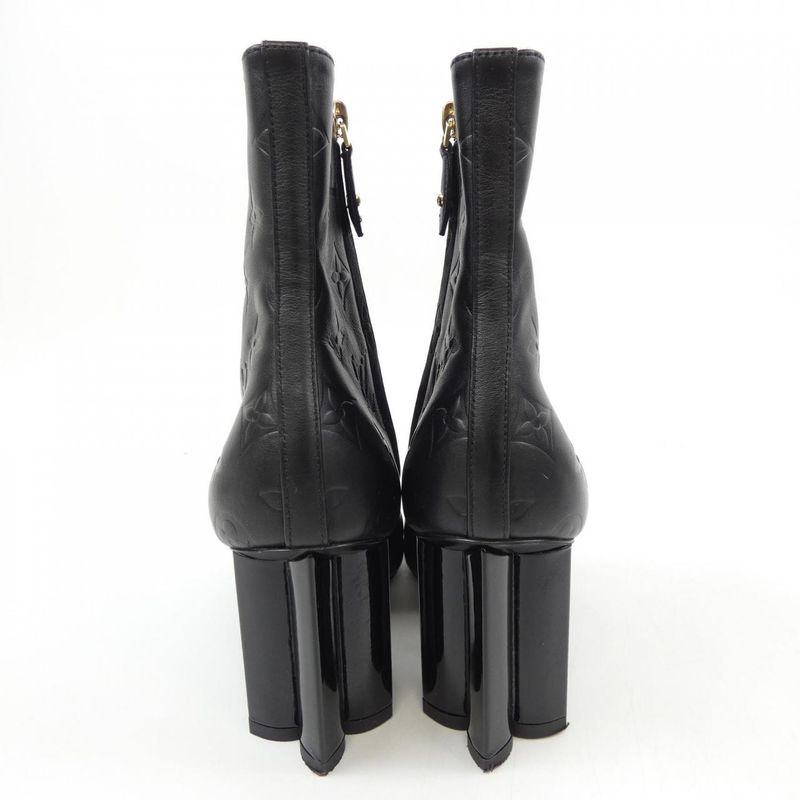 Louis Vuitton Monogram Pattern Debossed Boots — view 5