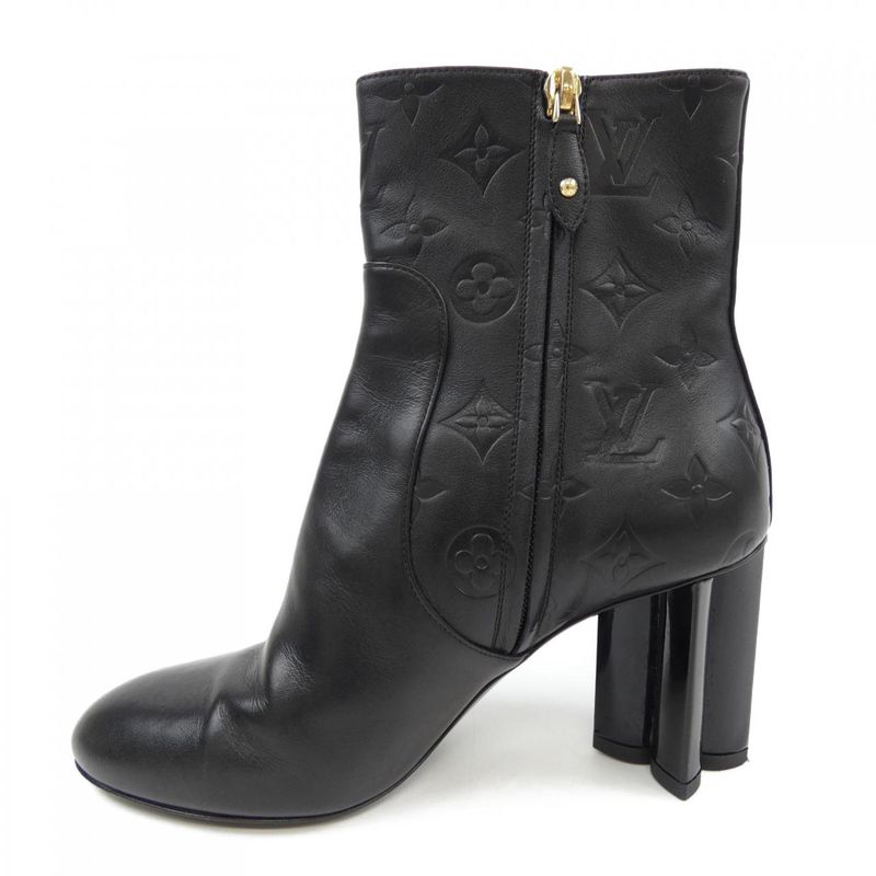 Louis Vuitton Monogram Pattern Debossed Boots — view 2