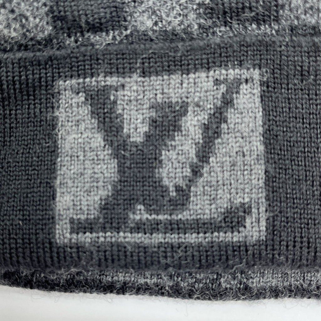 Louis Vuitton Knit Cap Hat Wool Black — view 8