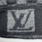 Louis Vuitton Knit Cap Hat Wool Black — view 8