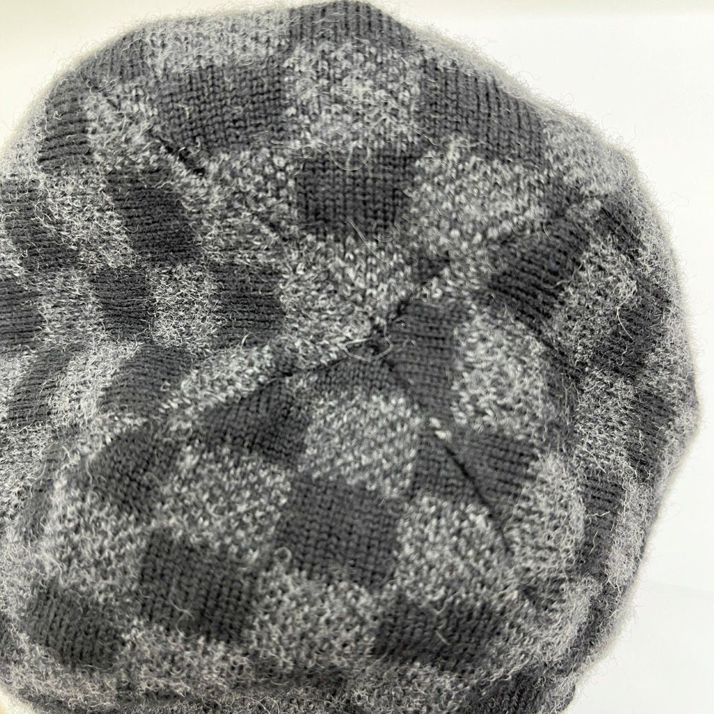 Louis Vuitton Knit Cap Hat Wool Black — view 9