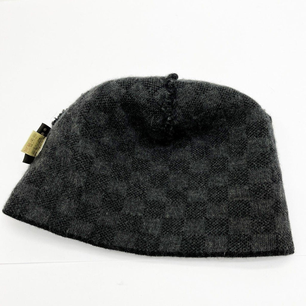 Louis Vuitton Knit Cap Hat Wool Black — view 6