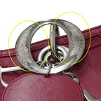 Dior Bag Shoulder 2-Way Leather Granville Wine Red — view 6