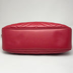 Gucci Shoulder Bag GG Marmont Small Red — view 6