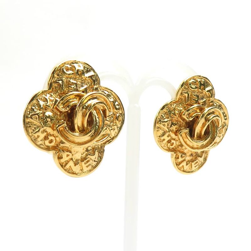 Chanel Earrings Coco Mark — view 3