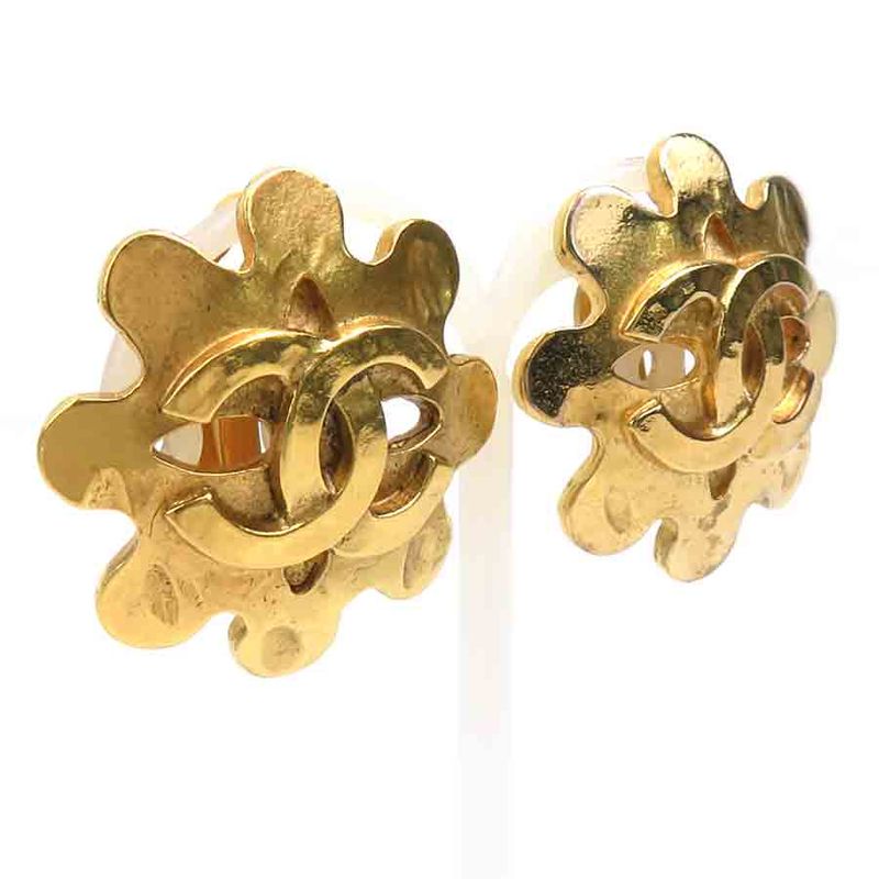 Chanel Earrings Coco Mark — view 3