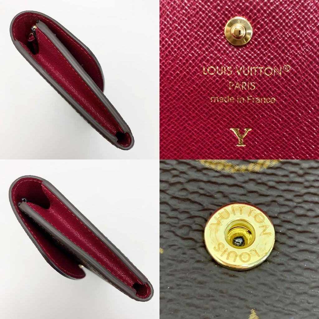Louis Vuitton Portefeuille Emily Long Wallet with Initials — view 7