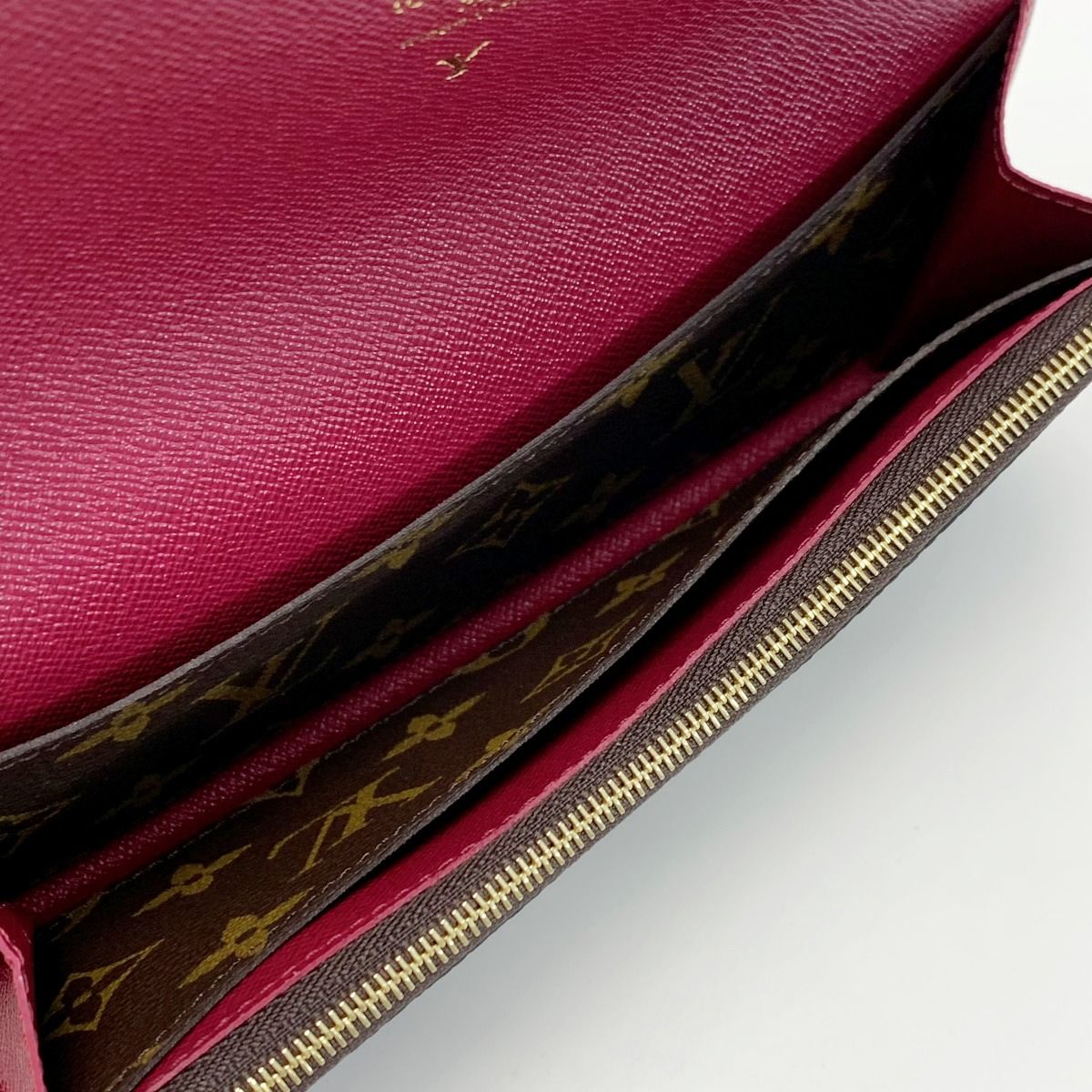Louis Vuitton Portefeuille Emily Long Wallet with Initials — view 4