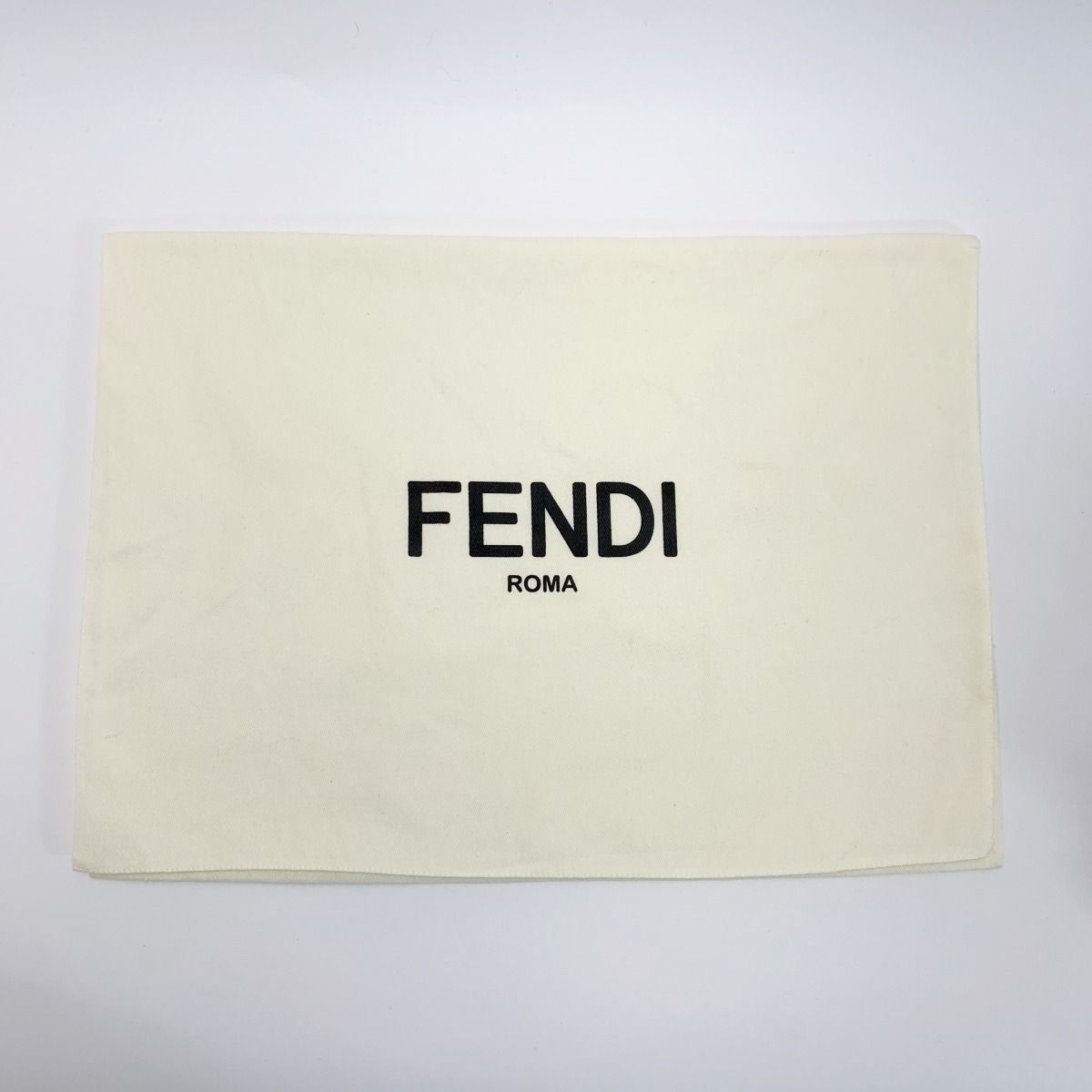 Fendi Embossed FF Logo Gloves Black L Size Nylon — view 9
