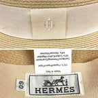 Hermes Folded Paper Hat 60 Size Item Aq7391 — view 4