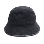 Gucci Jumbo GG Canvas Bucket Hat Black L — view 3
