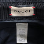 Gucci Jumbo GG Canvas Bucket Hat Black L — view 7