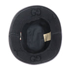 Gucci Jumbo GG Canvas Bucket Hat Black L — view 5