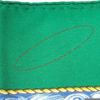 Hermes Scarf Carre 90 Vive Le Vent Blow Into the Wind Silk Green — view 8