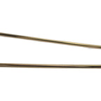 Saint Laurent Cassandra Leather Earring Chain Metal — view 7