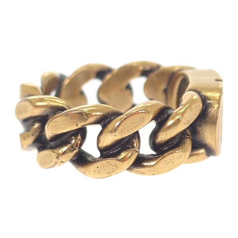 Dior 30 Montaigne L R0939 Mtgmt Ring GP Gold CD Signature Logo — view 4