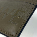Loewe Logo Card Case Signature Plain Holder Pass Leather — view 5