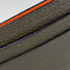 Loewe Logo Card Case Signature Plain Holder Pass Leather — view 4