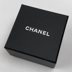 Chanel Coco Mark Rhinestone Ring Moon CC 11.5 Silver Plated — view 7