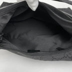 Gucci GG Pattern Shoulder Bag One Nylon Black — view 7