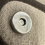 Chanel Bag Tote Deauville Chain Canvas Beige Silver — view 2