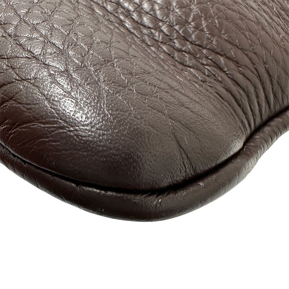 Loewe Bag Shoulder Leather Velazquez Dark Brown Black — view 7