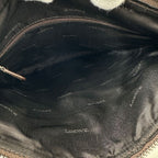 Loewe Bag Shoulder Leather Velazquez Dark Brown Black — view 4