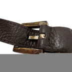 Loewe Bag Shoulder Leather Velazquez Dark Brown Black — view 9