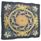 Hermes Scarf Carre 140 LUNA PARK Amusement Carousel All Over Pattern Large — view 7