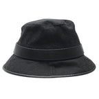 Gucci GG Canvas Bucket Hat Double G Logo Black Cotton Polyester — view 4