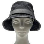Gucci GG Canvas Bucket Hat Double G Logo Black Cotton Polyester — view 9