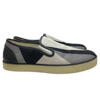 Bottega Veneta Intrecciato Slip-on Flat Shoes Leather Black White — view 5