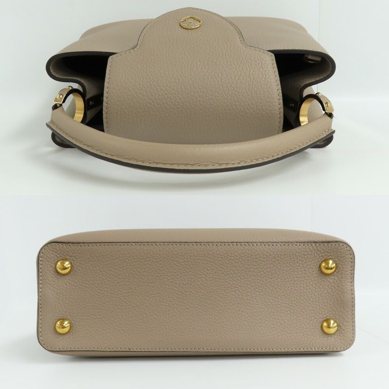 Louis Vuitton Capucines MM Galle Taurillon Gdhardware Handbag — view 5