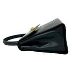 Celine Vintage Star Ball Hardware Leather 2-Way Handbag