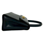 Celine Vintage Star Ball Hardware Leather 2-Way Handbag