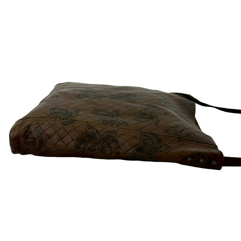 Bottega Veneta Intreccio Mirage Butterfly Pattern Leather Shoulder Bag Sacoche — view 7