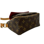 Louis Vuitton PM Monogram Leather Mini Shoulder Bag Pochette Sacoche Brown 76197