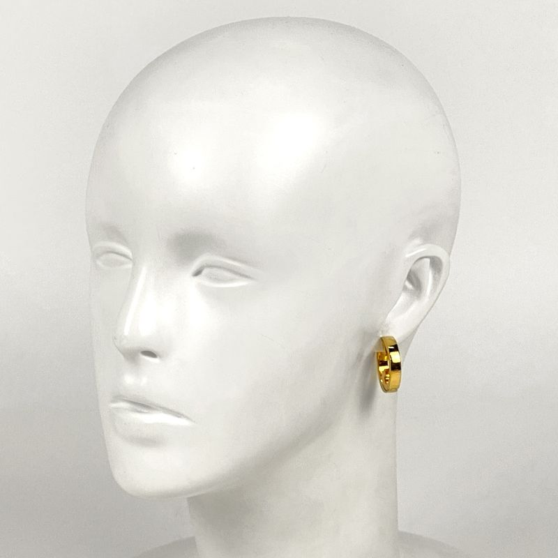 Gucci Interlocking G Earrings Logo GP Gold — view 6