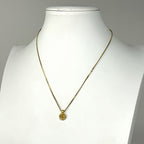 Christian Dior Logo Necklace Round CD GP — view 5