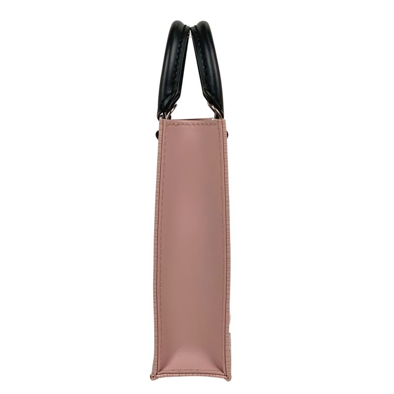 Louis Vuitton Petite Sac Plat 2-Way Shoulder Bag Bicolor Handbag Epi Rose — view 4