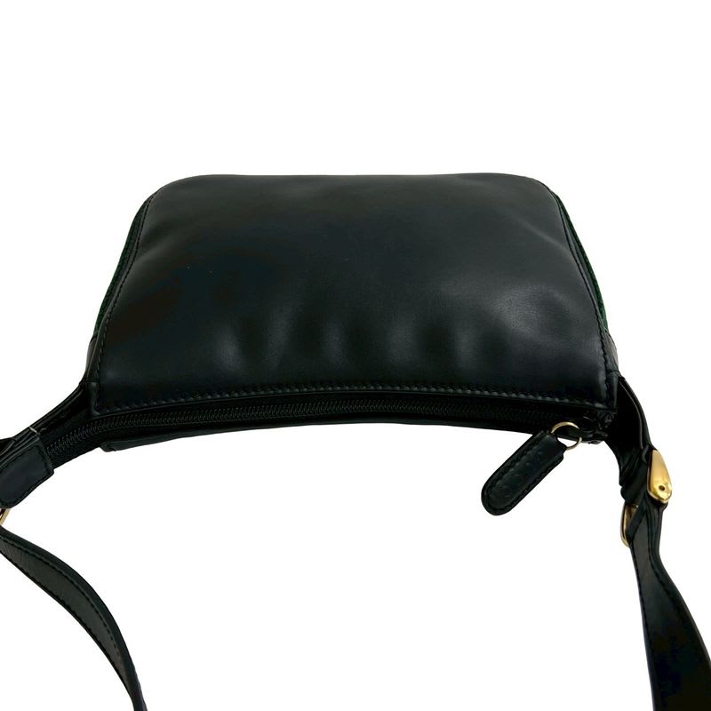 Gucci Vintage Sherry Line Leather Shoulder Bag — view 5